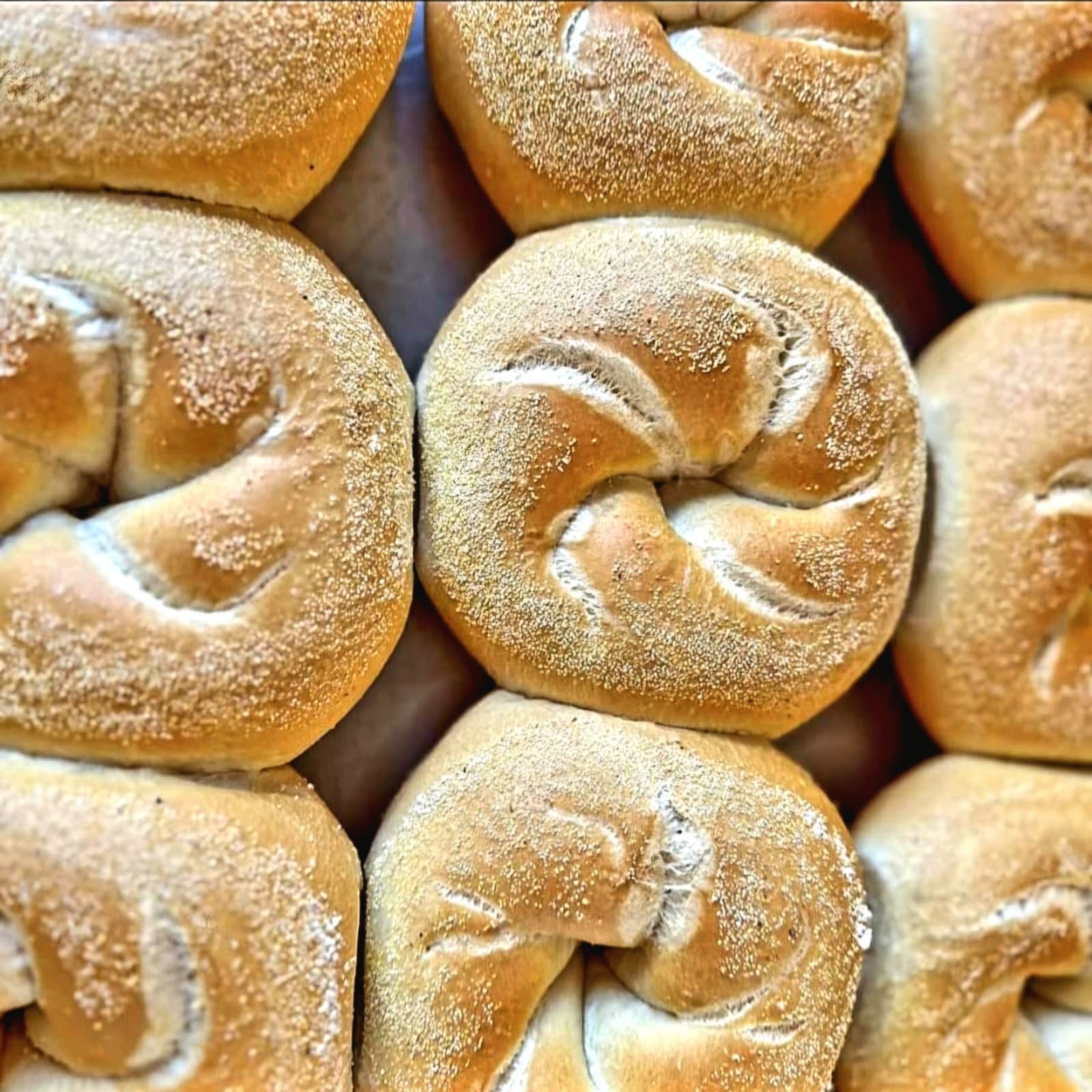 NYC cafe with fresh bread
